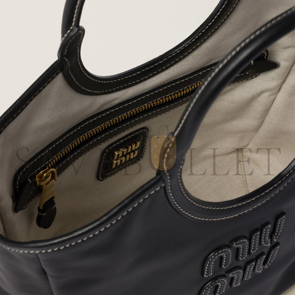 M1v M1v ivy leather bag 5ba284 (23.5*22*12cm)